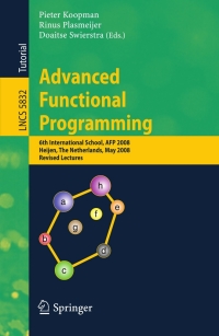 Cover image: Advanced Functional Programming 1st edition 9783642046513