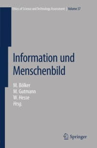 Immagine di copertina: Information und Menschenbild 1st edition 9783642047411