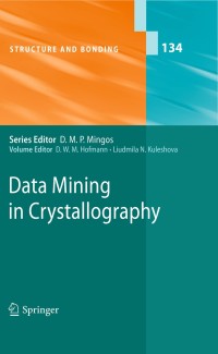 Imagen de portada: Data Mining in Crystallography 1st edition 9783642047589