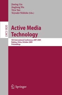صورة الغلاف: Active Media Technology 1st edition 9783642048746