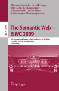 Immagine di copertina: The Semantic Web - ISWC 2009 1st edition 9783642049293
