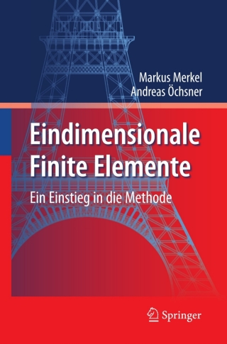 Imagen de portada: Eindimensionale Finite Elemente 9783642049910