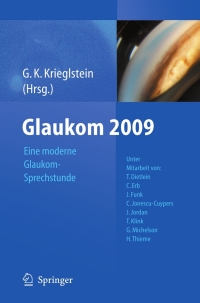 Imagen de portada: Glaukom 2009 1st edition 9783642050558