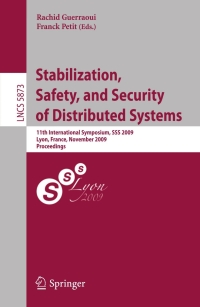 Cover image: Stabilization, Safety, and Security of Distributed Systems 1st edition 9783642051173