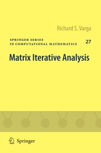 Cover image: Matrix Iterative Analysis 2nd edition 9783540663218