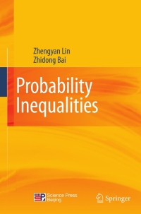 صورة الغلاف: Probability Inequalities 9783642052606