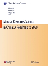 Imagen de portada: Mineral Resources Science and Technology in China: A Roadmap to 2050 1st edition 9783642053436
