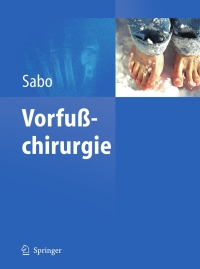 Titelbild: Vorfußchirurgie 1st edition 9783642053863
