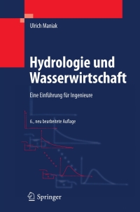 صورة الغلاف: Hydrologie und Wasserwirtschaft 6th edition 9783642053955