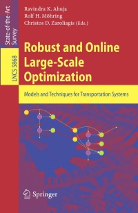 Imagen de portada: Robust and Online Large-Scale Optimization 1st edition 9783642054648