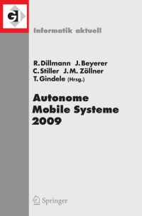 Imagen de portada: Autonome Mobile Systeme 2009 1st edition 9783642102837