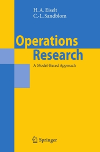 Cover image: Operations Research 9783642103254