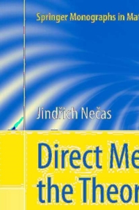 Imagen de portada: Direct Methods in the Theory of Elliptic Equations 9783642270734