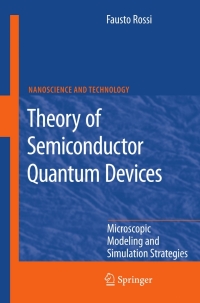 Imagen de portada: Theory of Semiconductor Quantum Devices 9783642105555