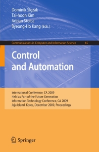 Imagen de portada: Control and Automation 1st edition 9783642107429