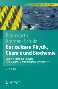 Cover image: Basiswissen Physik, Chemie und Biochemie 2nd edition 9783642107665