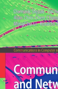Titelbild: Communication and Networking 1st edition 9783642108433
