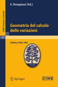 Cover image: Geometria del calcolo delle variazioni 1st edition 9783642109577