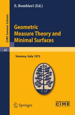 Cover image: Geometric Measure Theory and Minimal Surfaces 1st edition 9783642109690
