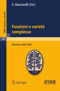 Titelbild: Funzioni e varietà complesse 1st edition 9783642110085