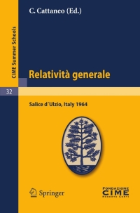 Imagen de portada: Relatività generale 1st edition 9783642110207
