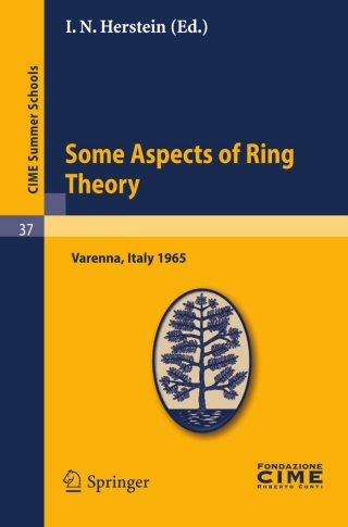 Omslagafbeelding: Some Aspects of Ring Theory 1st edition 9783642110351