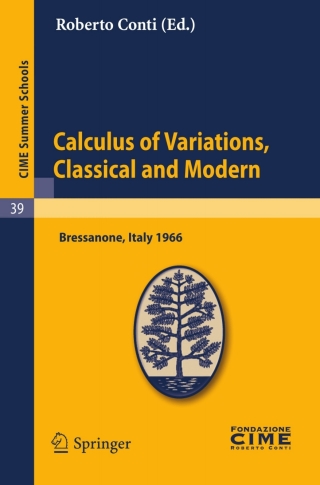 Cover image: Calculus of Variations, Classical and Modern 1st edition 9783642110412