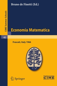 Imagen de portada: Economia Matematica 1st edition 9783642110443