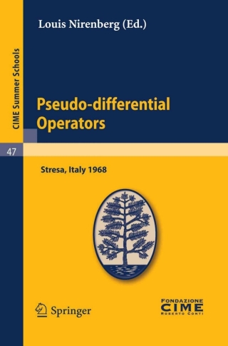 Omslagafbeelding: Pseudo-differential Operators 1st edition 9783642110733