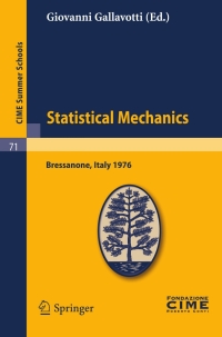 Cover image: Statistical Mechanics 1st edition 9783642111075