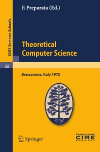 表紙画像: Theoretical Computer Sciences 1st edition 9783642111181