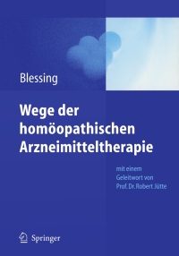 Titelbild: Wege der homöopathischen Arzneimitteltherapie 9783642111662