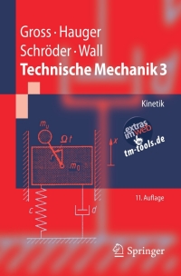 表紙画像: Technische Mechanik 3 11th edition 9783642112638