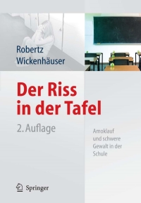 Cover image: Der Riss in der Tafel 2nd edition 9783642113093