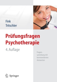 Imagen de portada: Prüfungsfragen Psychotherapie 4th edition 9783642113246