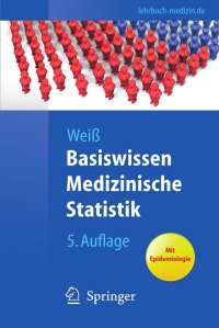 Cover image: Basiswissen Medizinische Statistik 5th edition 9783642113369