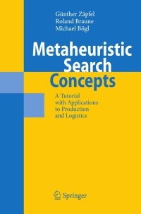 Cover image: Metaheuristic Search Concepts 9783642425110