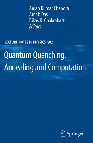 Cover image: Quantum Quenching, Annealing and Computation 1st edition 9783642114694