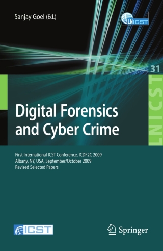 Cover image: Digital Forensics and Cyber Crime 1st edition 9783642115349