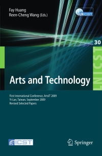 صورة الغلاف: Arts and Technology 1st edition 9783642115769