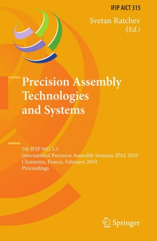 Cover image: Precision Assembly Technologies and Systems 1st edition 9783642115974
