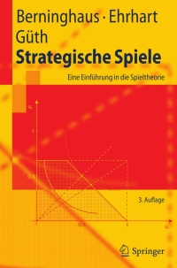 表紙画像: Strategische Spiele 3rd edition 9783642116506