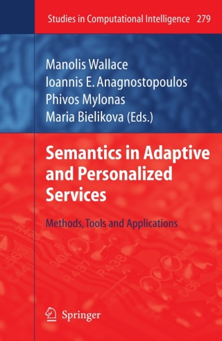 Imagen de portada: Semantics in Adaptive and Personalized Services 1st edition 9783642116834