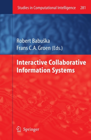 Titelbild: Interactive Collaborative Information Systems 1st edition 9783642116872
