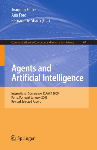 Imagen de portada: Agents and Artificial Intelligence 1st edition 9783642118180