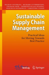 Cover image: Sustainable Supply Chain Management 9783642120220