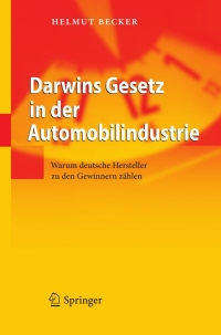 صورة الغلاف: Darwins Gesetz in der Automobilindustrie 9783642120848