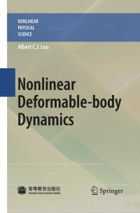 Titelbild: Nonlinear Deformable-body Dynamics 9783642121357
