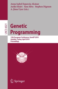 Imagen de portada: Genetic Programming 1st edition 9783642121470