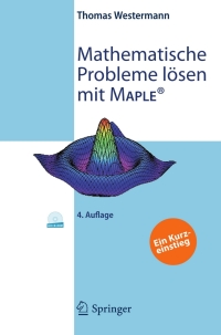 Immagine di copertina: Mathematische Probleme lösen mit Maple 4th edition 9783642121500
